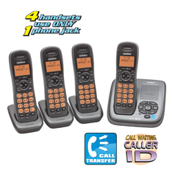 Uniden DECT 6.0 4-Handset System Model# DECT1480-4