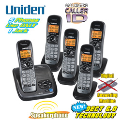 Uniden DECT 6.0 5 Handset System Model# DECT1480-5