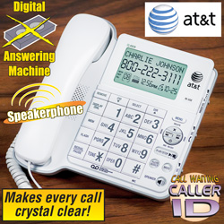 ATT Corded Phone With Answering Machine Model# CL4939