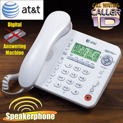 AT&T Corded Phone with Answering System Model# 1856