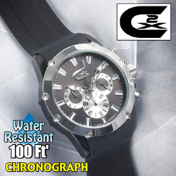 Croton chronograph watch Model# CX328023SSBK