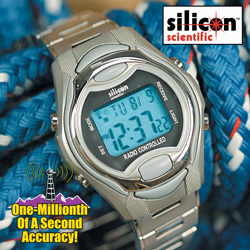 Silicon Scientific Digital Atomic Watch Model# BA-RCW95M