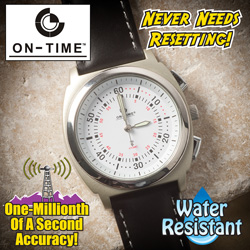 Atomic Watch Model# RCWA1310L-CSN-015SV-WT