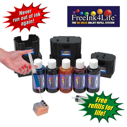 Universal Ink 4 Life Kit&nbsp;&nbsp;Model#&nbsp;F14L-SXB-102