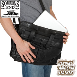 Black Leather Briefcase&nbsp;&nbsp;Model#&nbsp;QS090206C