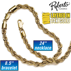 French Rope Necklace And Bracelet Model# STYLE-1 KIT