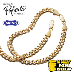 Gold Necklace & Bracelet Set Model# 10