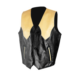 Western Leather Vest&nbsp;&nbsp;Model#&nbsp;GFVWOS