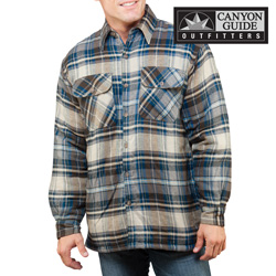 Heavyweight Flannel- Blue Model# 43743-303HL
