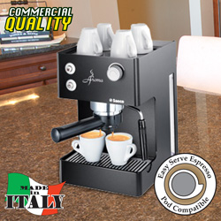 Seaco Aroma Espresso Machine Model# AROMA BLACK