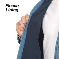 Fleece Lined Denim Shirt&nbsp;&nbsp;Model#&nbsp;2778C-014HL-S