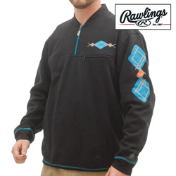 Rawlings 1/4 Zip Sweatshirt&nbsp;&nbsp;Model#&nbsp;M2096-BLACK