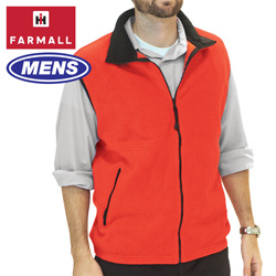Mens Red Farmall IH Vest Model# FMV-0113E