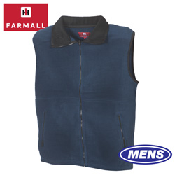 Mens Navy Farmall IH Vest Model# FMV-0113B