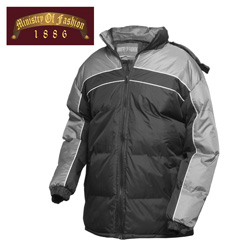 Mens Black Bubble Jaket Model# 912-B-BLACK