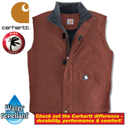 Carhartt Nylon Insulated Vest Model# V27