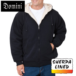 Black Fleece/Sherpa Hoodie&nbsp;&nbsp;Model#&nbsp;14025