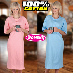 Womens Plus Sleepshirt Set