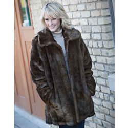 Womens Faux Mink Coat&nbsp;&nbsp;Model#&nbsp;20156