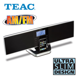 TEAC Slimline Audio System Model# MC-DX80i