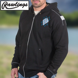 Rawlings Black Hooded Sweatshirt&nbsp;&nbsp;Model#&nbsp;M2097-BLACK