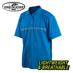 Pro Player Golf Shirt - Blue Model# M2977-BLUE