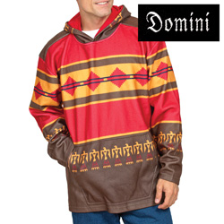 Red Southwest Pullover Sweatshirt