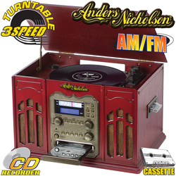 Anders Nicholson® CD Recorder Home Stereo&nbsp;&nbsp;Model#&nbsp;E6906
