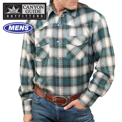 Longsleeve Western Flannel&nbsp;&nbsp;Model#&nbsp;43519-306HL