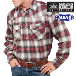 Longsleeve Western Flannel&nbsp;&nbsp;Model#&nbsp;43519-307HL
