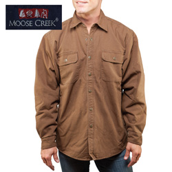 Cinnamon Moose Creek Shirt/Jacket Model# 7201-CINNAMON