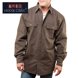 Chocolate Moose Creek Shirt/Jacket Model# 7201-CHOCOLATE