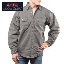 Grey Moose Creek Shirt/Jacket&nbsp;&nbsp;Model#&nbsp;7201-CEMENT