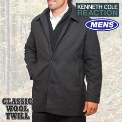 Kenneth Cole Car Coat Model# KC-604