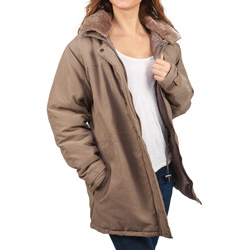 Womens Microfiber Jacket Model# 77994-BRITISH TAN