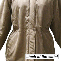 Womens Microfiber Jacket&nbsp;&nbsp;Model#&nbsp;77994-BRITISH TAN
