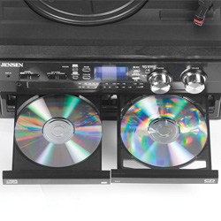Jensen Stereo System with Turntable&nbsp;&nbsp;Model#&nbsp;JTA-980