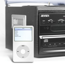 Jensen Stereo System with Turntable&nbsp;&nbsp;Model#&nbsp;JTA-980