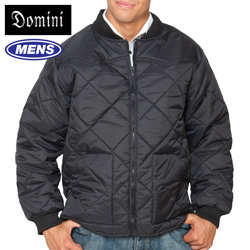 Quilted Zip Jacket - Black&nbsp;&nbsp;Model#&nbsp;14117-BLACK