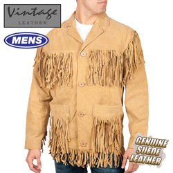 Western Fringe Jacket Model# 49227-COGNAC