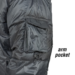 Bubble Jacket with Fur Hood&nbsp;&nbsp;Model#&nbsp;JK6000BK