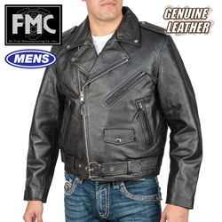 Classic Motorcycle Jacket Model# FMM200BMP