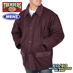 Trenders Jacket Model# JK608-BURGUNDY