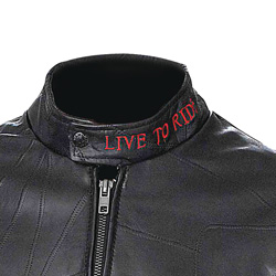 Buffalo Leather Motorcycle Jacket&nbsp;&nbsp;Model#&nbsp;GFMCSB