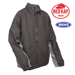 Red Kap 3-Season Jacket&nbsp;&nbsp;Model#&nbsp;JM32-BLACK/GREY