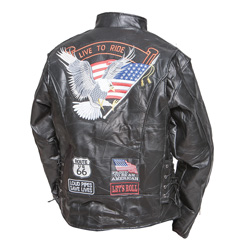 Buffalo Motorcycle Jacket&nbsp;&nbsp;Model#&nbsp;GFCRLTR