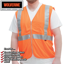 Wolverine Hi-Visibility Vest Model# WOLV-W102300-820