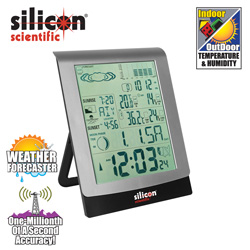 Atomic Clock Weather Forecaster&nbsp;&nbsp;Model#&nbsp;C-500AFWS