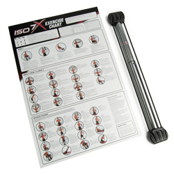 ISO 7X Isometric Workout Bar&nbsp;&nbsp;Model#&nbsp;ISO7X-MC4