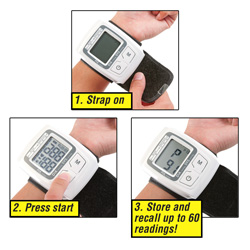 Wrist Blood Pressure Monitor&nbsp;&nbsp;Model#&nbsp;KD-735